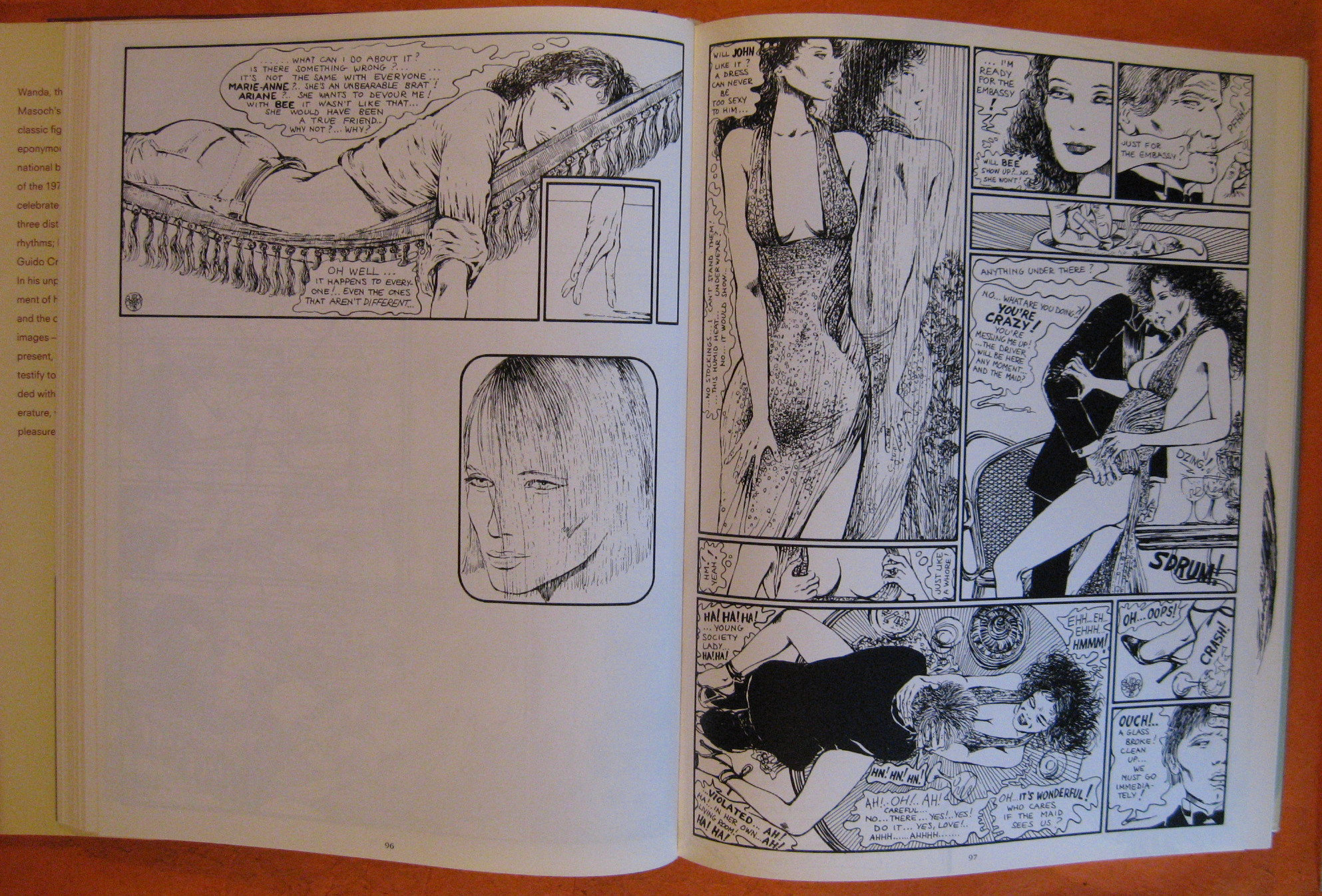 Emmanuelle, Bianca and Venus in Furs by Guido Crepax - Etsy