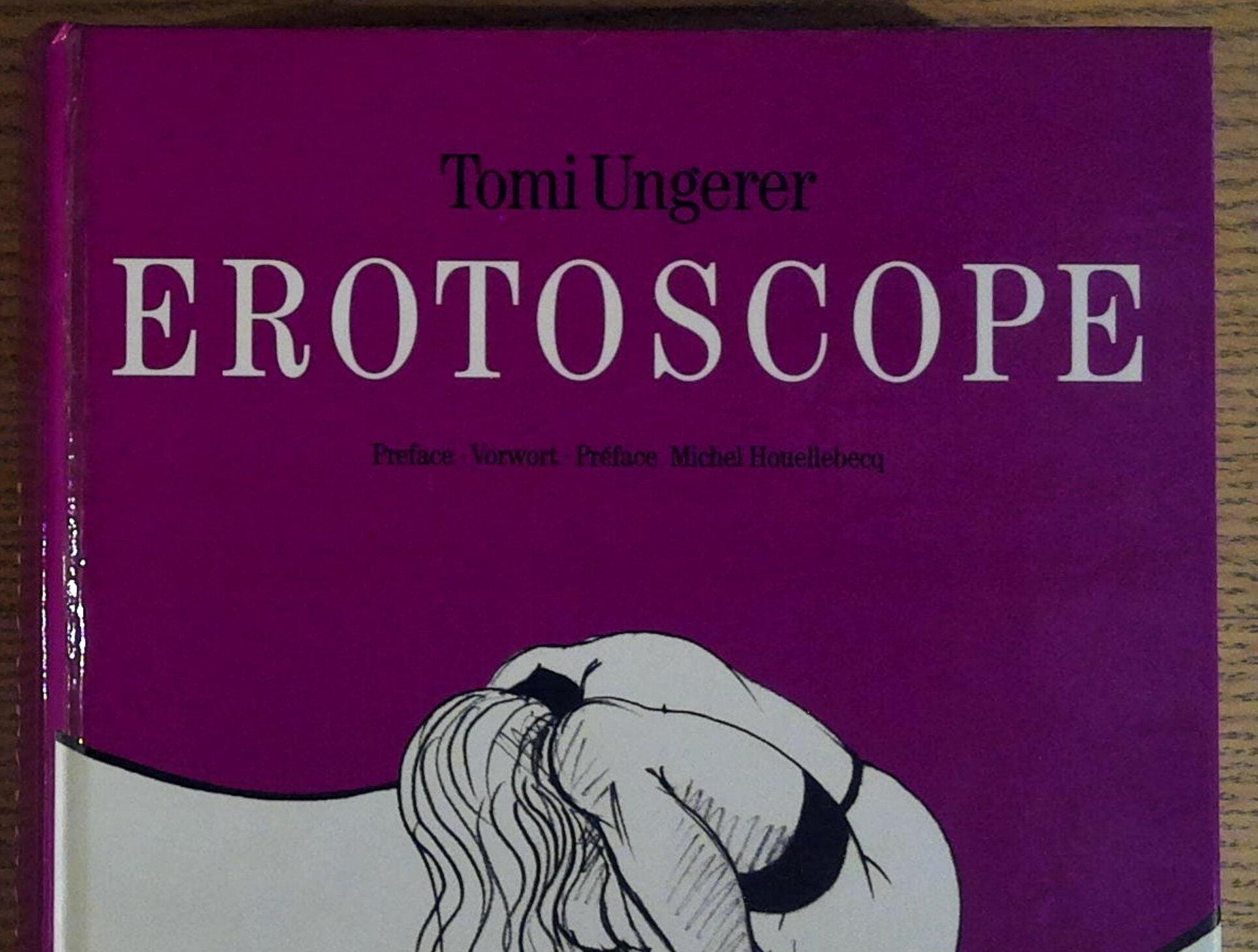 EROTOSCOPE / Tomi Ungerer 洋書 Erotoscope by Tomi Ungerer - Etsy