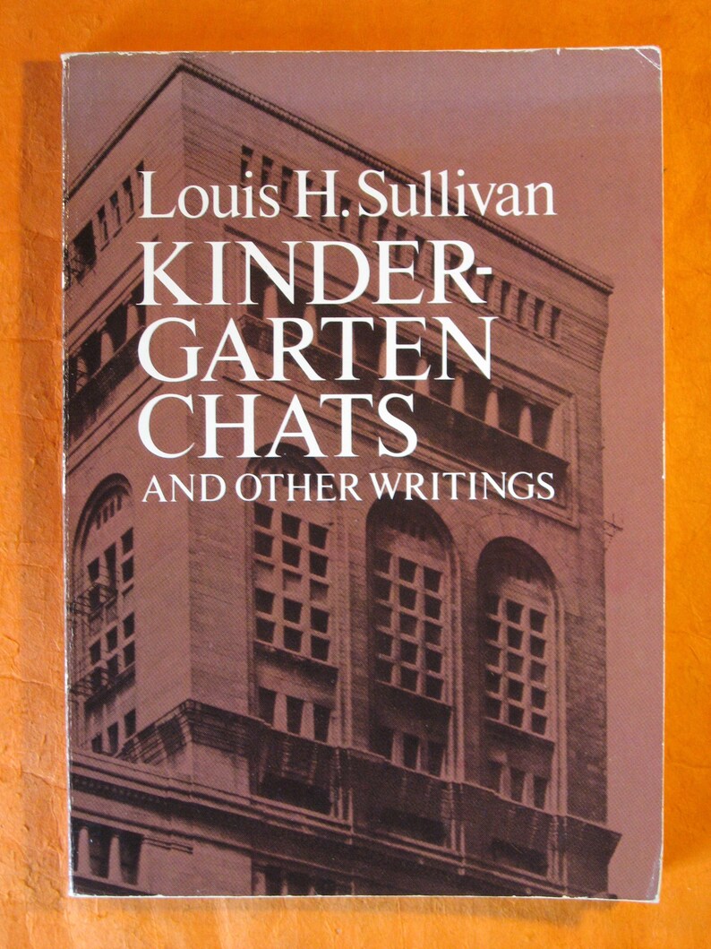 Kindergarten Architecture Book
