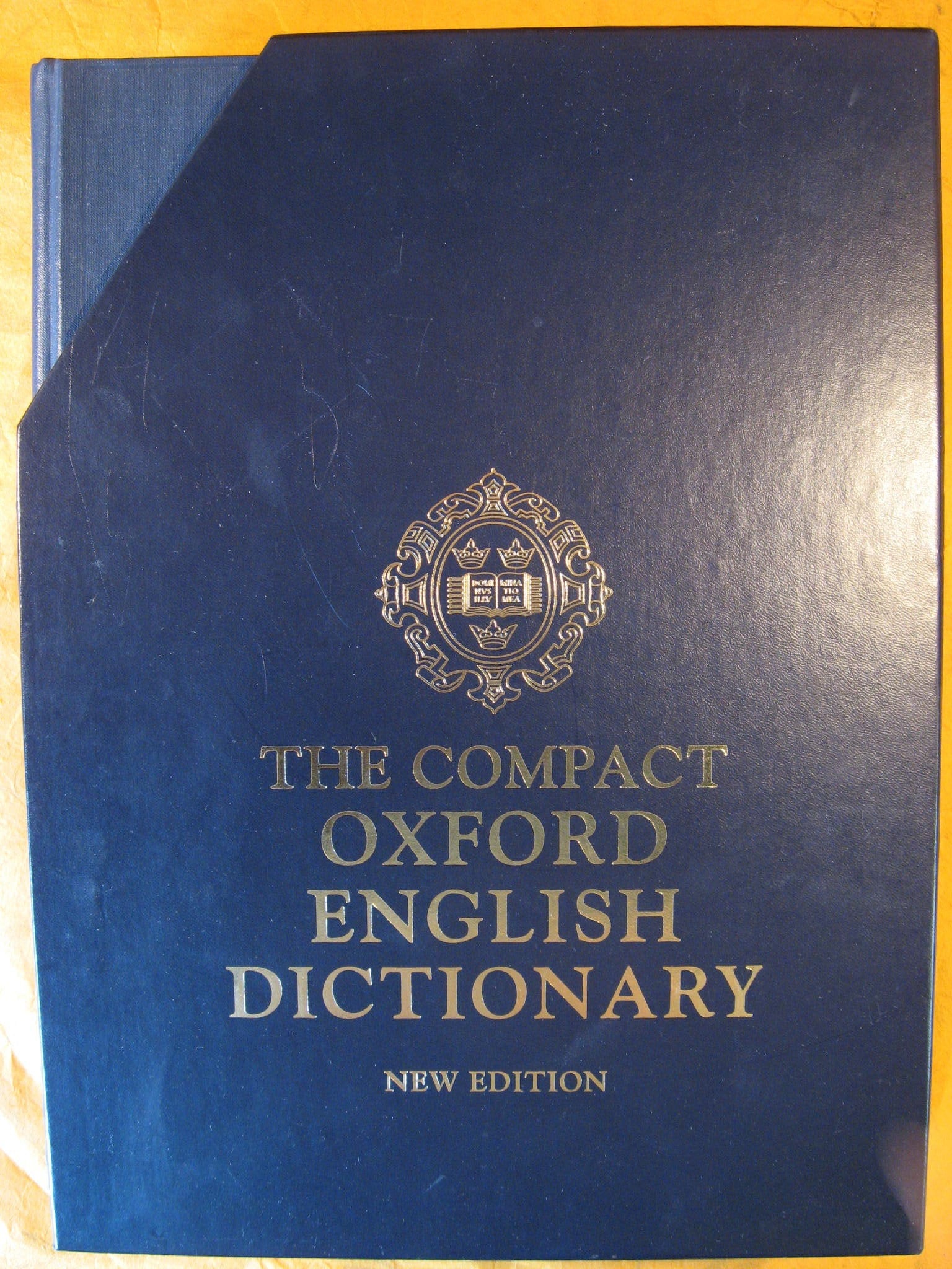 The Compact Edition of The Oxford English Dictionary Complete Etsy