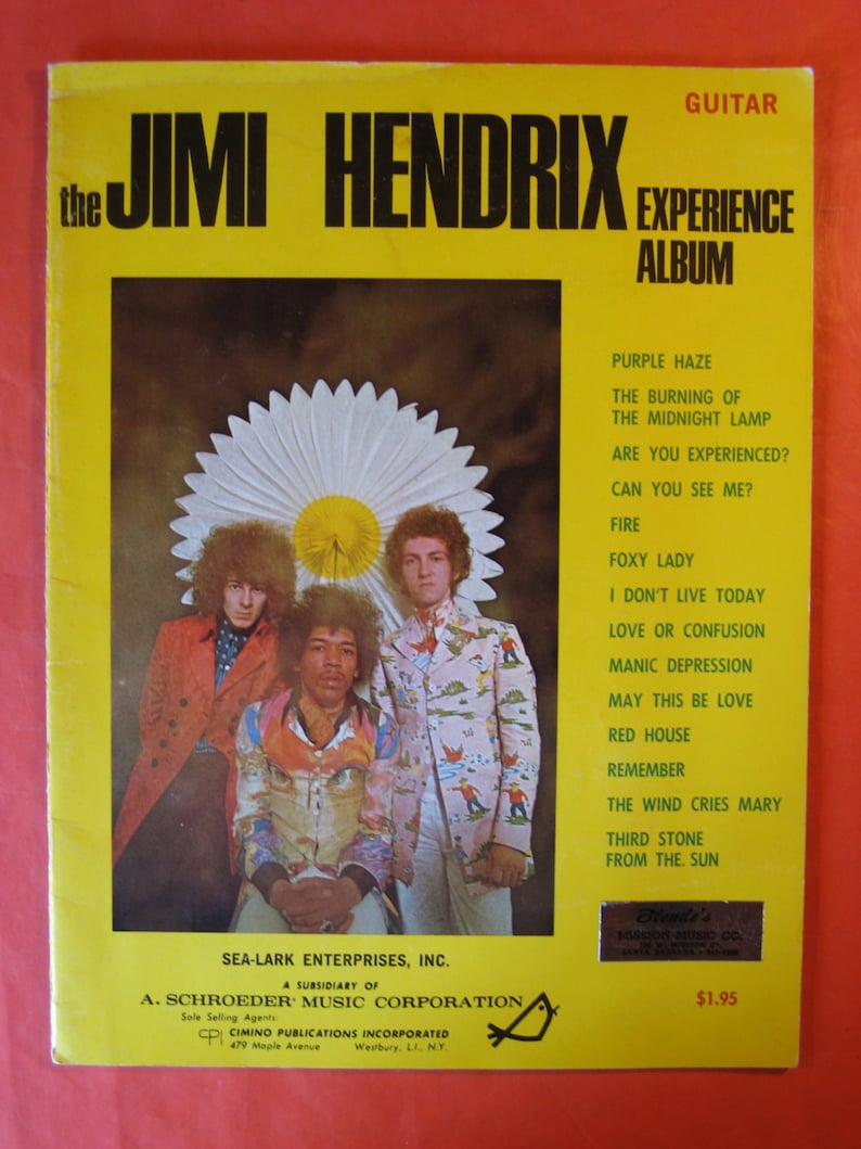 Jimi Hendrix - Are You Experienced Songbook