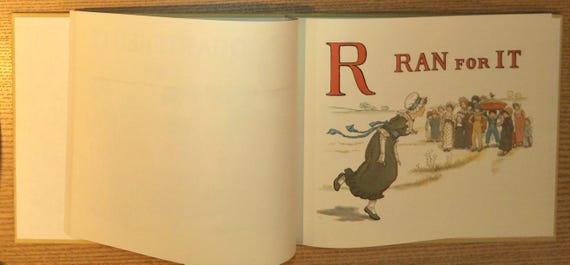 A Apple Pie by Kate Greenaway - Etsy
