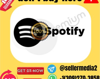 Contact me on WhatsApp or telegram and get a 25％ discount ||SpotifY Premium || Account SpotifY|| Read description first||
