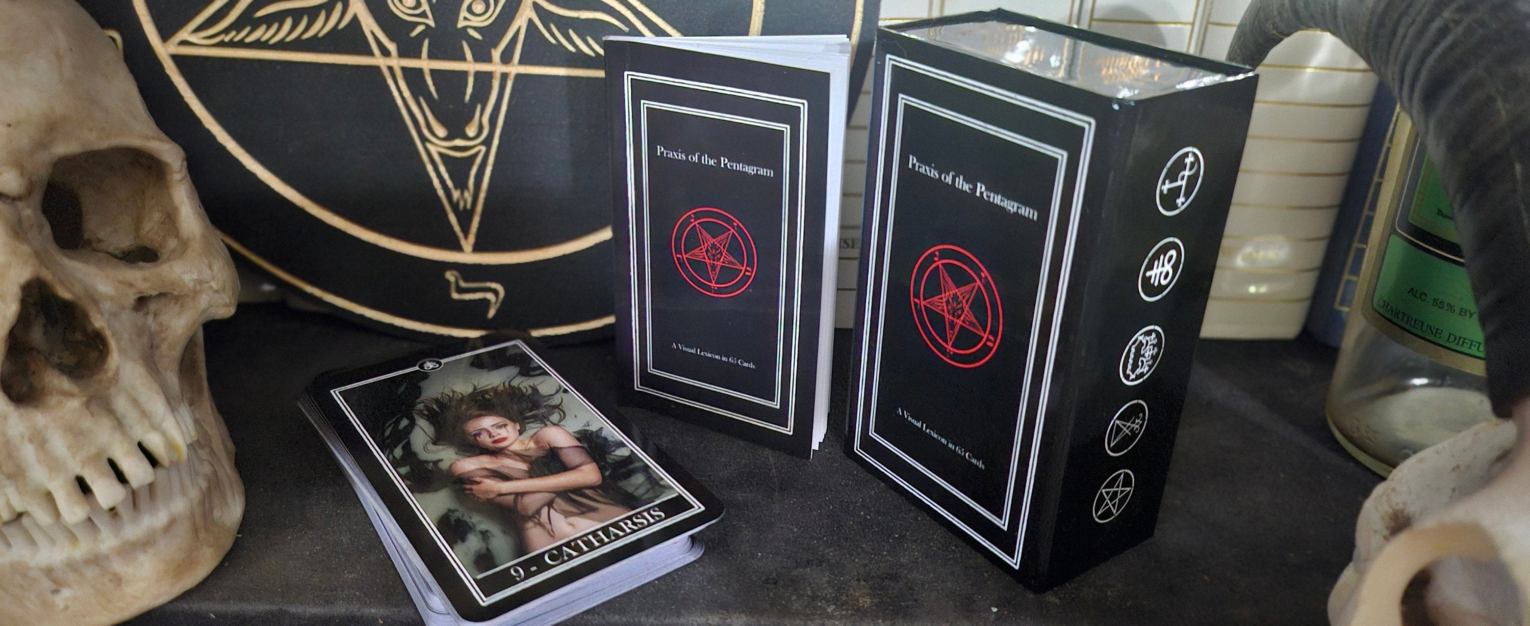 Praxis of the Pentagram, 65 Card Satanic Oracle Deck Plus
