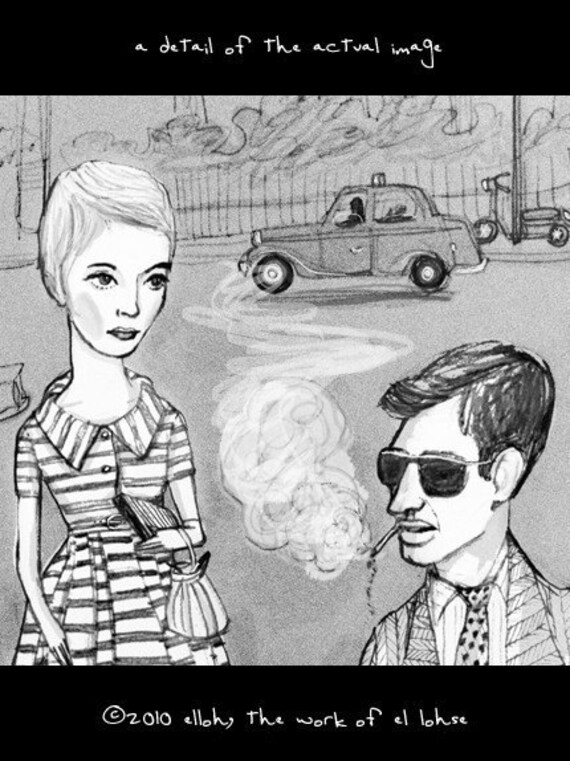 Ode To Breathless A Bout De Souffle Jean Luc Godard S Etsy Ode To Breathless A Bout De Souffle Jean Luc Godard S Etsy