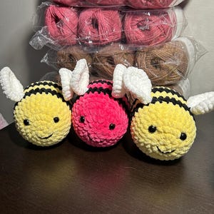 Crochet Bee Plushie