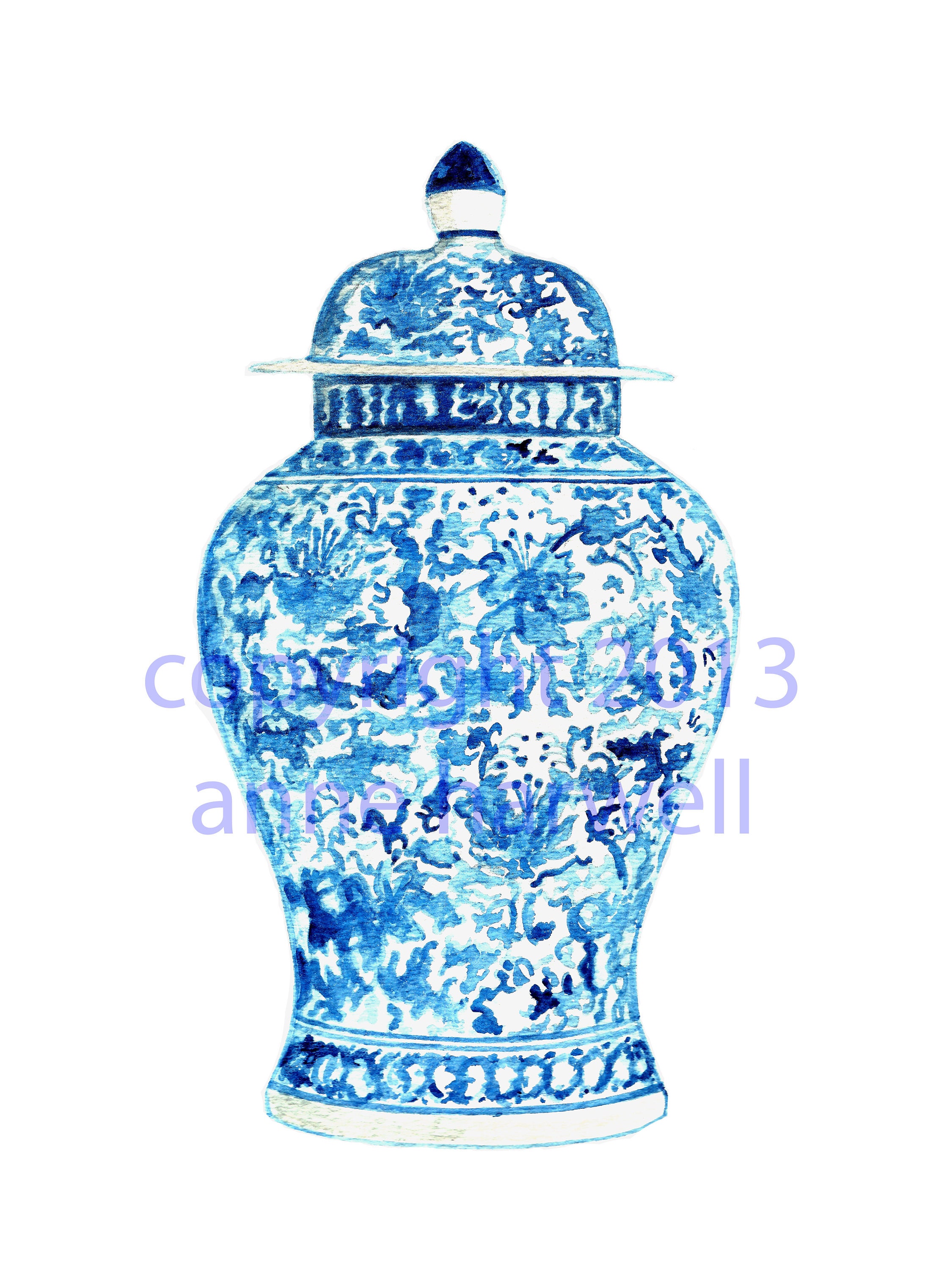 GINGER JAR NO. 6 Print Etsy