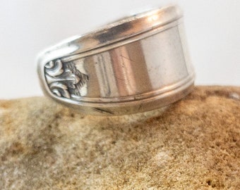 Simple Wrap Spoon Ring Handmade Size 9