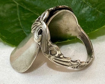 Traverse City Funky Drop Handmade Spoon Ring Size 9