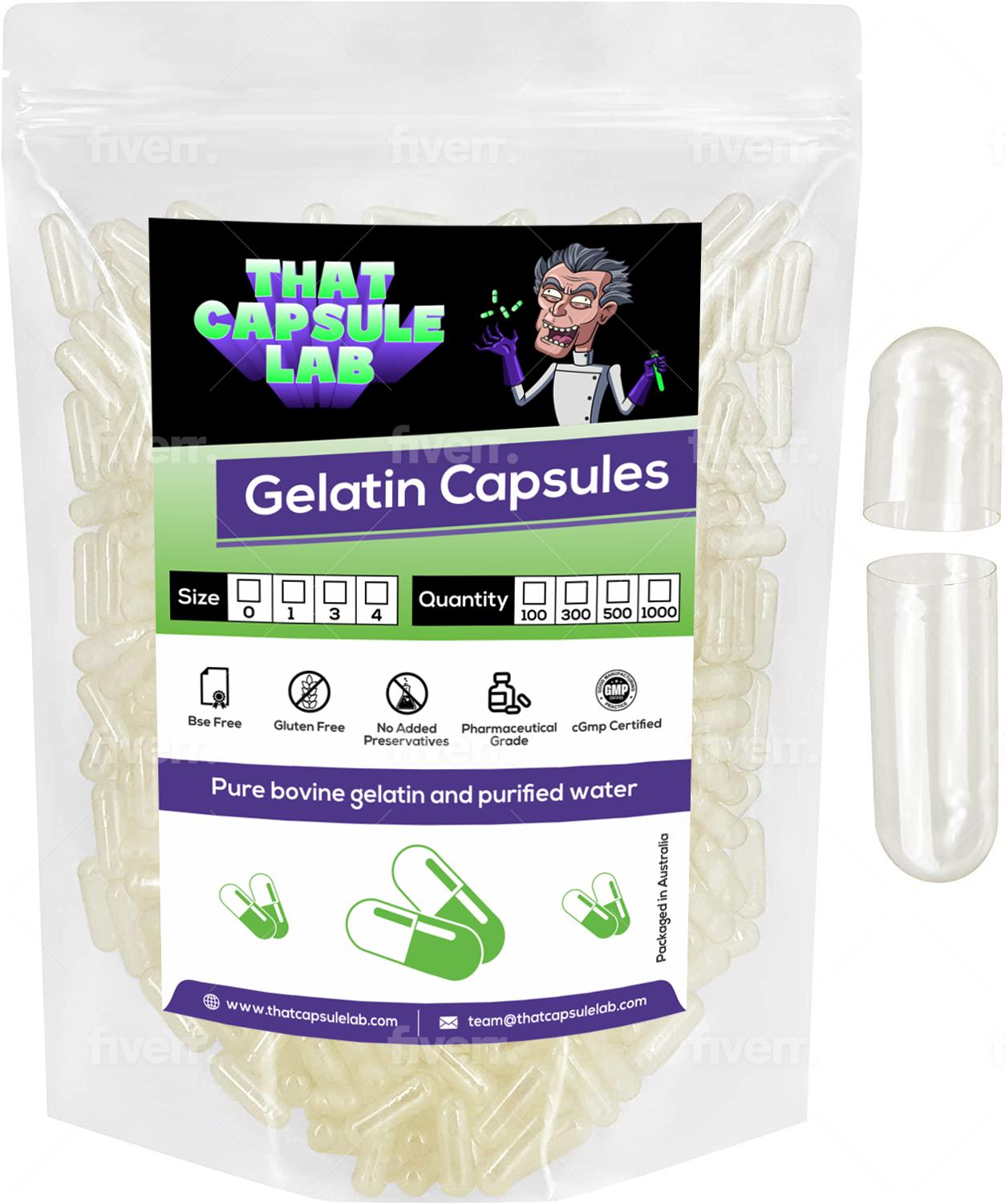 Blue Blue Empty Gelatin Capsules, Size 0 At Rs 140/pack In Bengaluru - Foto 3