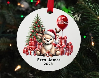 Personalized Baby's First Christmas Ornament