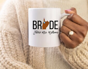 Future Mrs Mug Bride To Be Mug Personalized Future Mrs Gift Bride Mug Engagement Gift Bridal Shower Gift