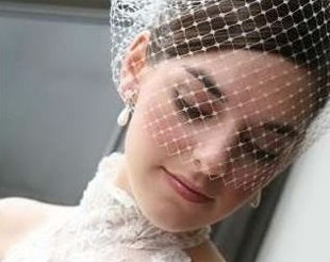 How to Make A Birdcage Veil Tutorial Make Your Own Blusher Etsy