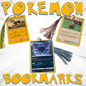 Marcapáginas de cartas Pokémon, regalo para guardar páginas de cartas Pokémon