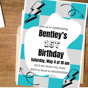 1st Birthday Invitation