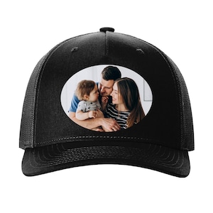 Custom Picture Trucker Hat - Personalized Photo Snapback Cap