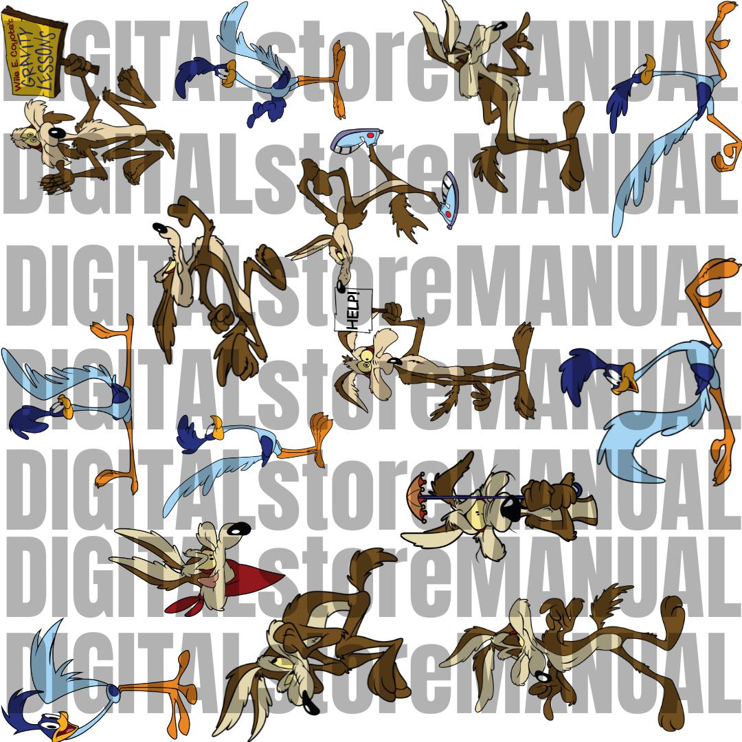 Wiley coyote - Etsy 日本