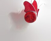 Red Butterfly Suncatcher