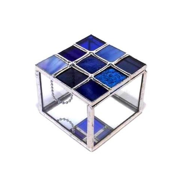 Blue Box - Stained Glass