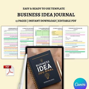business journal
business ideas
entrepreneur guide
startup planner
idea organizer
business model
market research
business strategy
action plan
business planner
business workbook
new business
entrepreneur tools