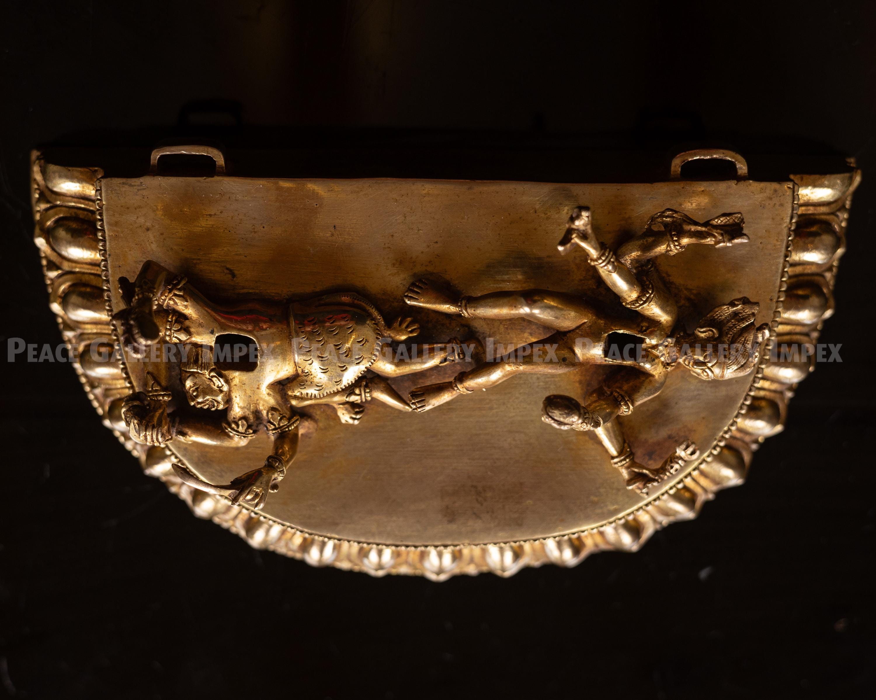 金鍍金のチャクラサンヴァラ像：チベット仏教美術 - Etsy 日本