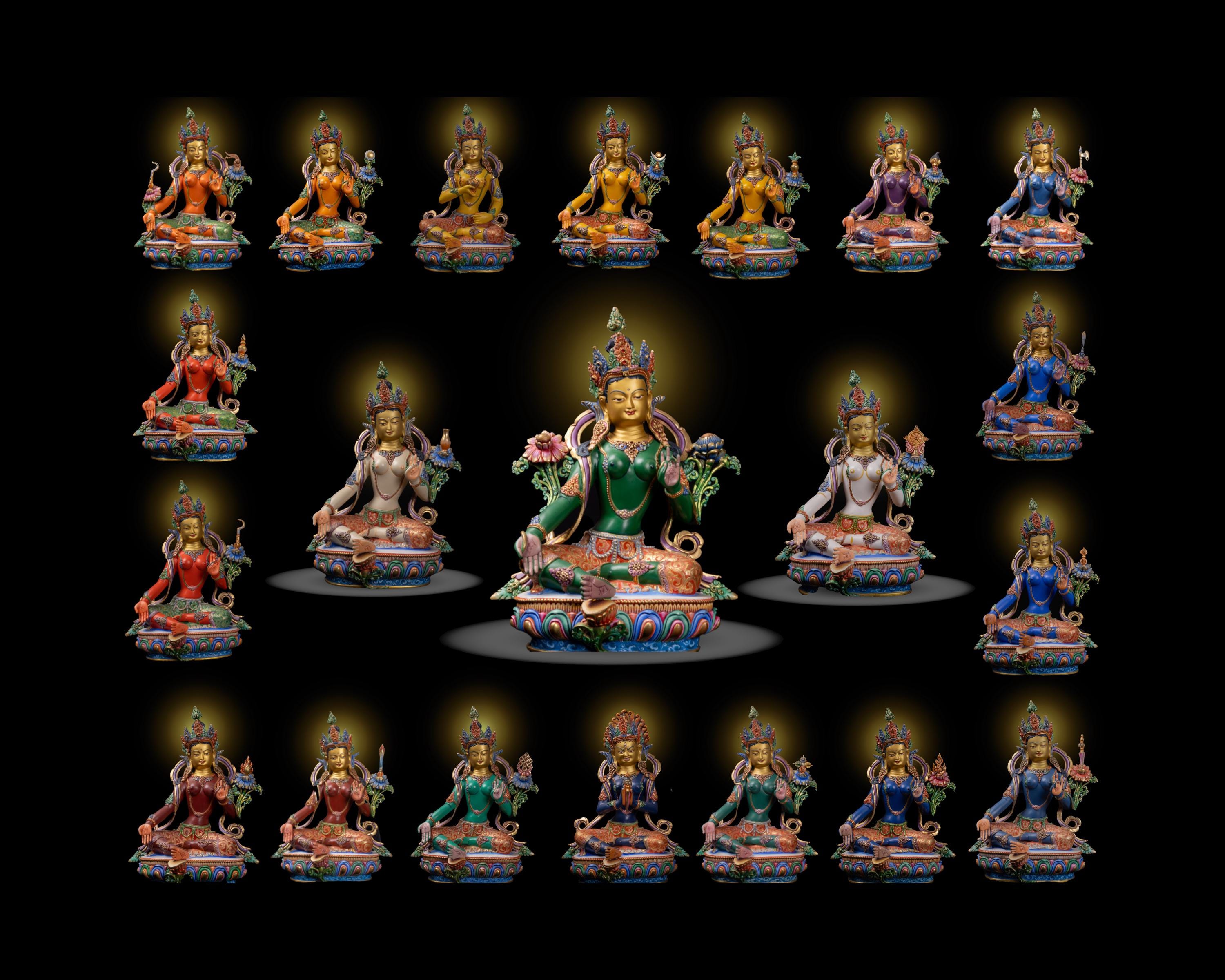 GREEN TARA (21 TARA) | Decor | Religious - Etsy