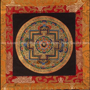 Kalachakra Mandala | Thangka Painting | Wall Decor