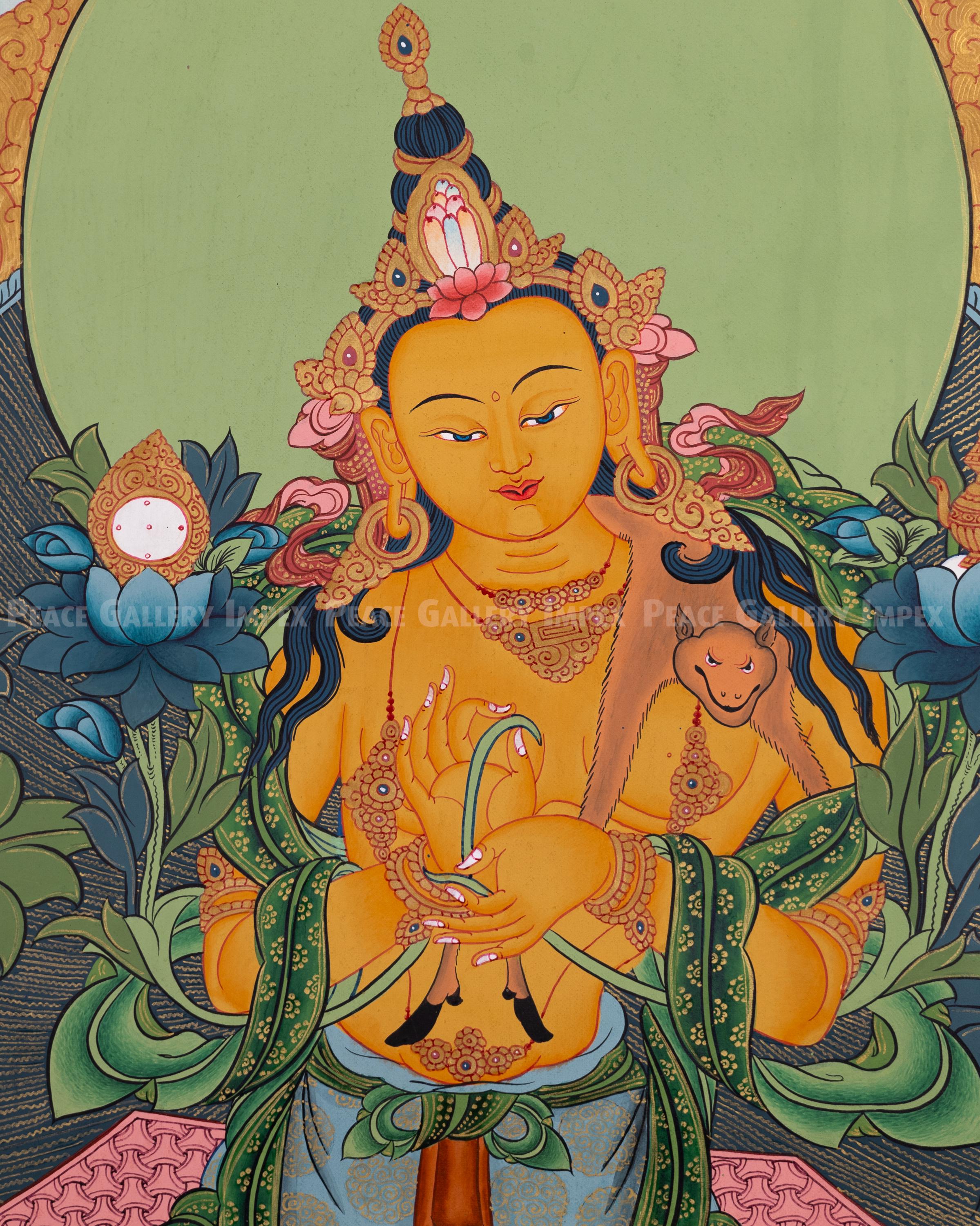 Maitreya Buddha | Thangka Painting | Wall Decor - Etsy
