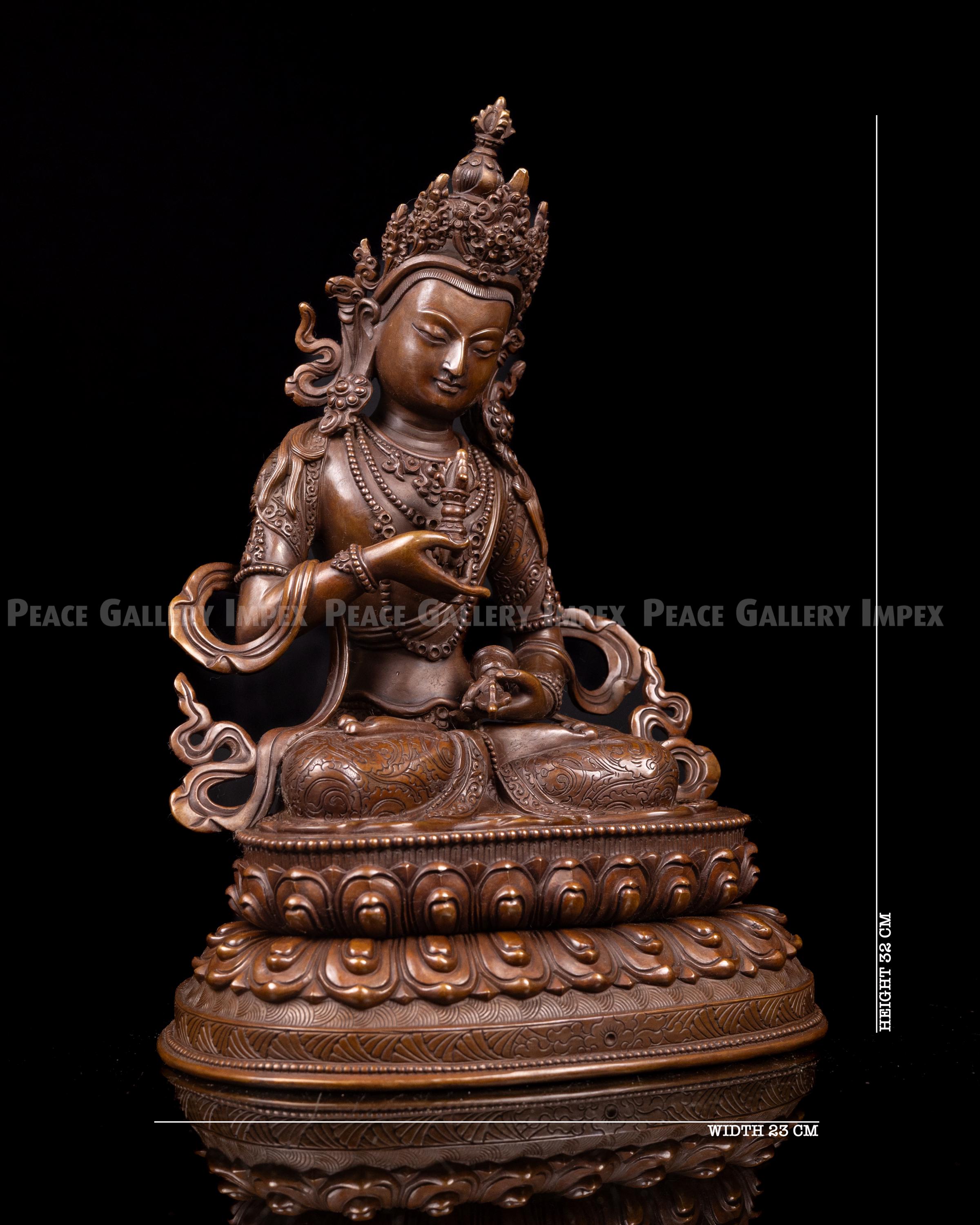 銅製の金剛薩埵像：チベット仏像 - Etsy 日本