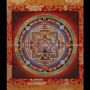 Kalachakra Mandala | Thangka Painting | Wall Decor