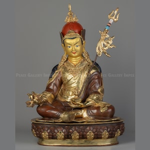 Guru Rinpoche | Padmasambhava Guru | Halfgold | Religious | Decor