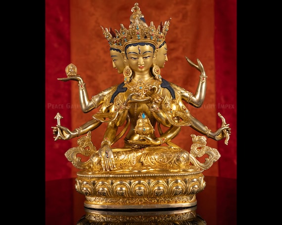 NAMGYALMA | Multi Faced | Buddhist | Decor - Etsy