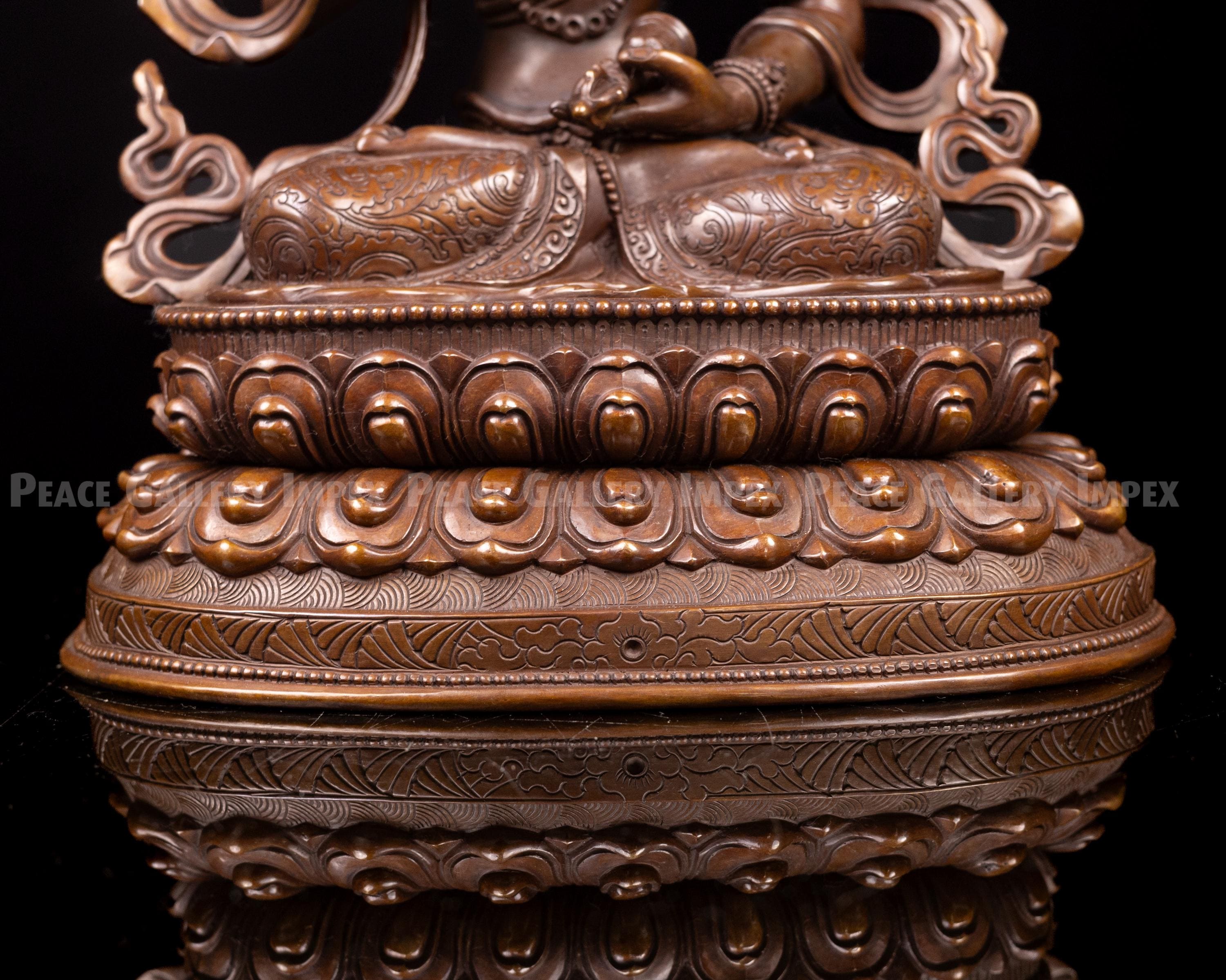 銅製の金剛薩埵像：チベット仏像 - Etsy 日本