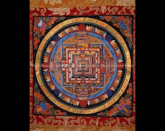 Kalachakra Mandala | Thangka Painting | Wall Decor