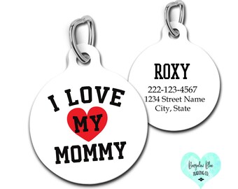 Funny Dog Tag Jewelry For Daughter Mom Two State Louisiana LA Northern Mariana Islands MP The Love Between Queen Mother and Princess Daughter Knows No Distance Unique Gifts For Mom From Daughter