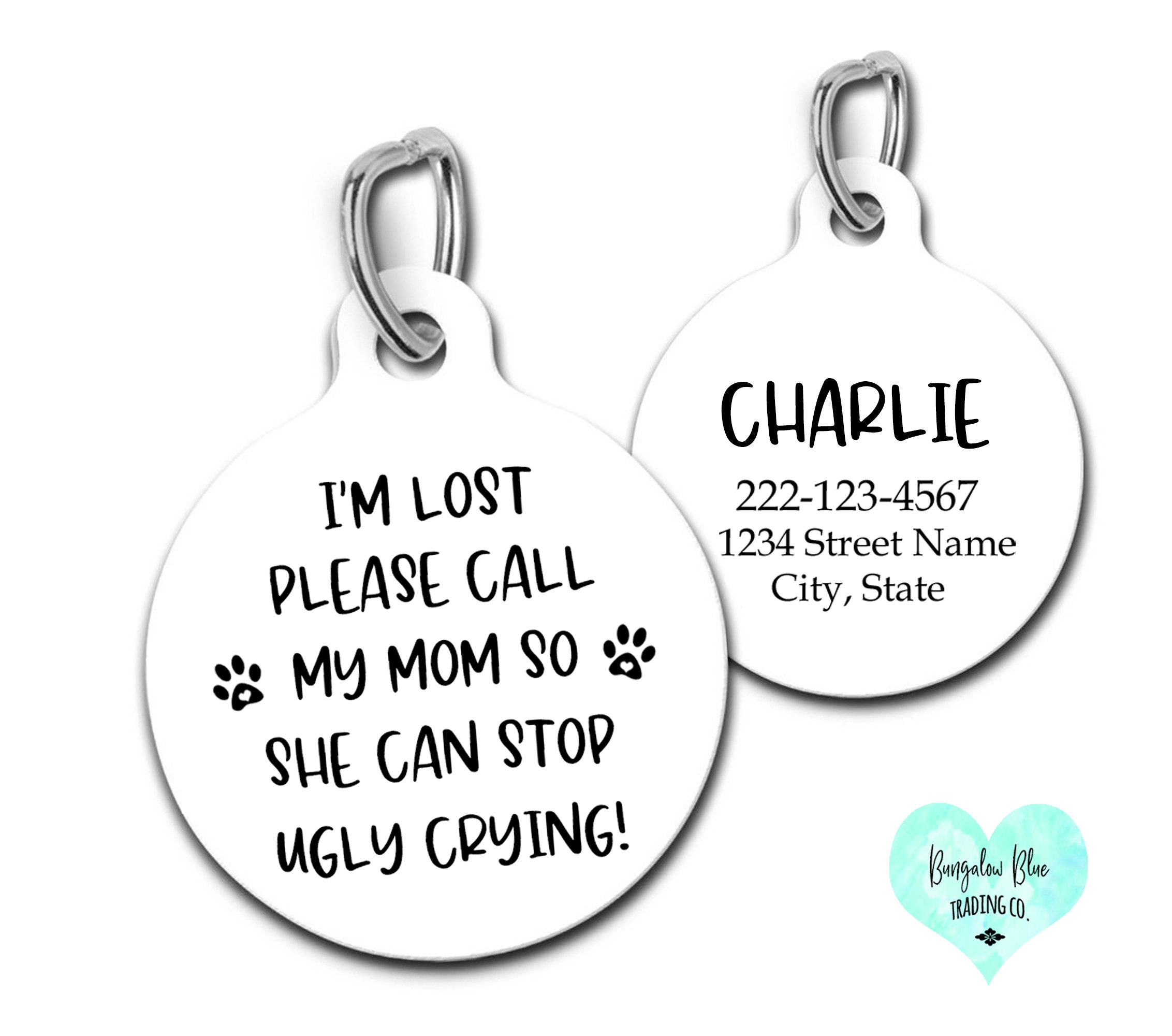 Dog tag mom ugly crying hotsell