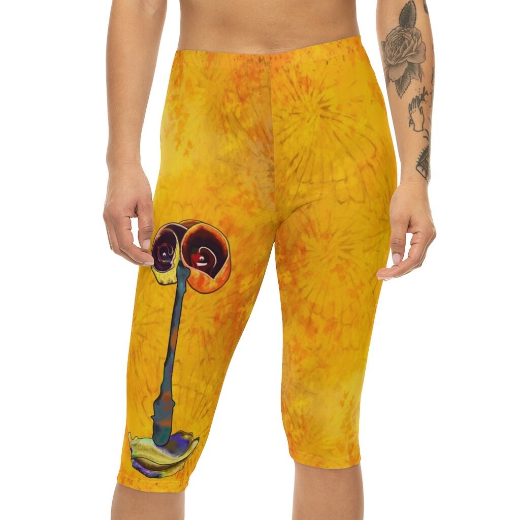 Funky Capri Gym Leggings