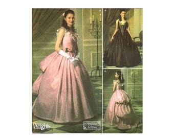 Stunning Historic Gown Pattern Simplicity 4479 0584 Sizes 14-20 Uncut