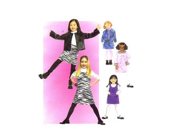 Girls Jumper Jacket Skirt McCalls 3358 Sewing Pattern Size 3 - 4 - 5 UNCUT