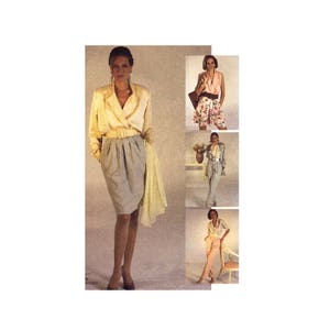 Misses Skirt Pants Shorts McCalls 5287 Vintage Sewing Pattern Size 12 - 14 - 16 Waist 26 1/2 - 28 - 30 UNCUT