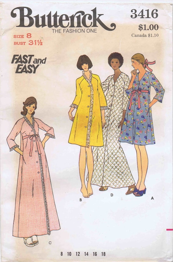 Patron De Couture Vintage BRU Années 60/70 - Robe D'été Pop Taille 36 à 44 - Neuf Complet