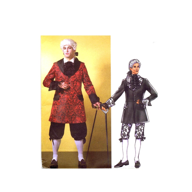Louis XIV Coat Pants Jabot Historical Costume Butterick 4317 Etsy