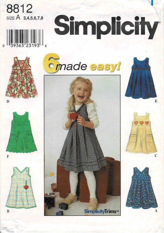 Toddlers and Girls Raised Waist Jumper 