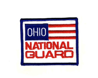 Vintage US Army Ohio National Guard Embroidered Patch