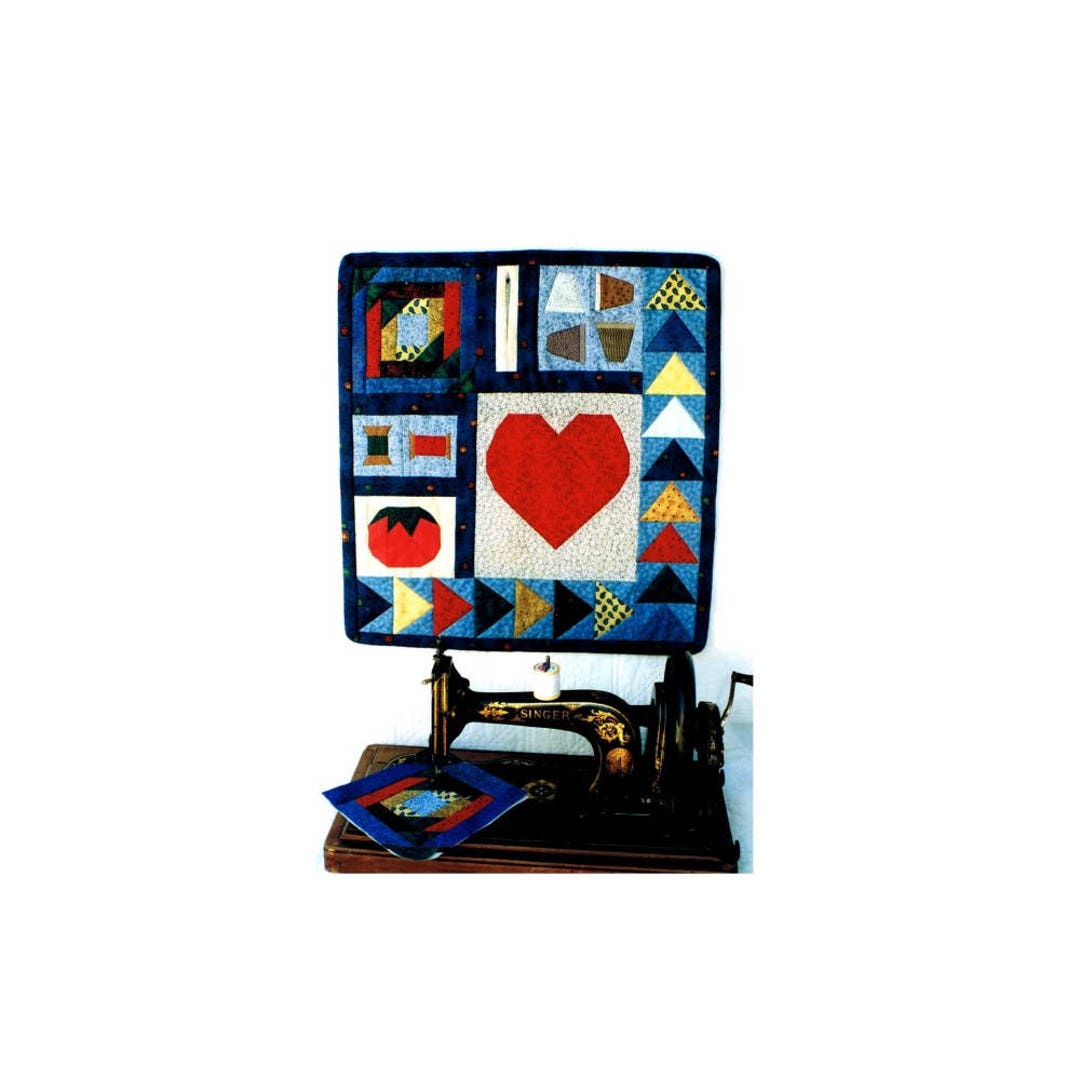 Sew Much Love Square Paperpieced Wall Hanging Sew Wonderful Dreams ...