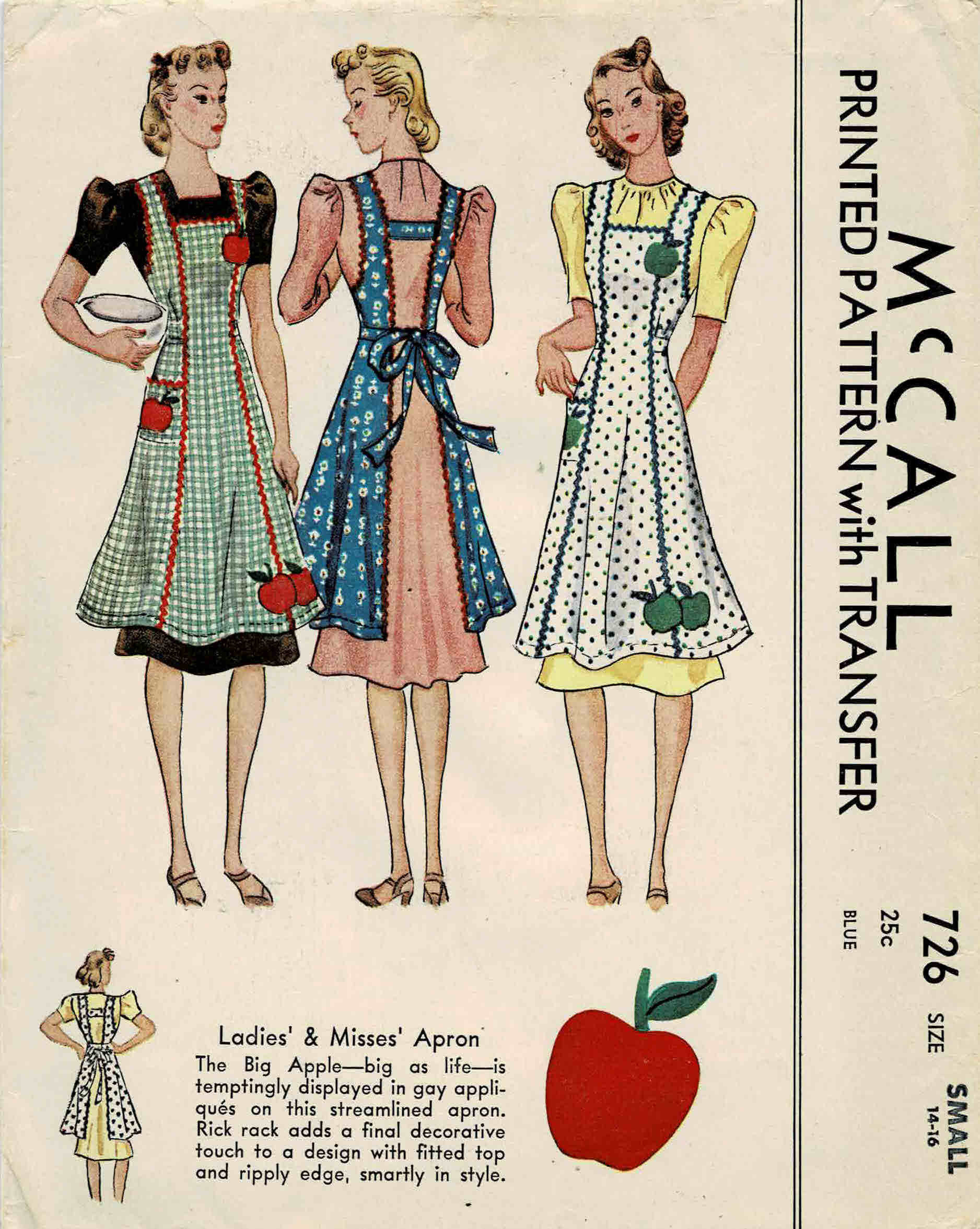 S9409, Simplicity Sewing Pattern Misses' Aprons