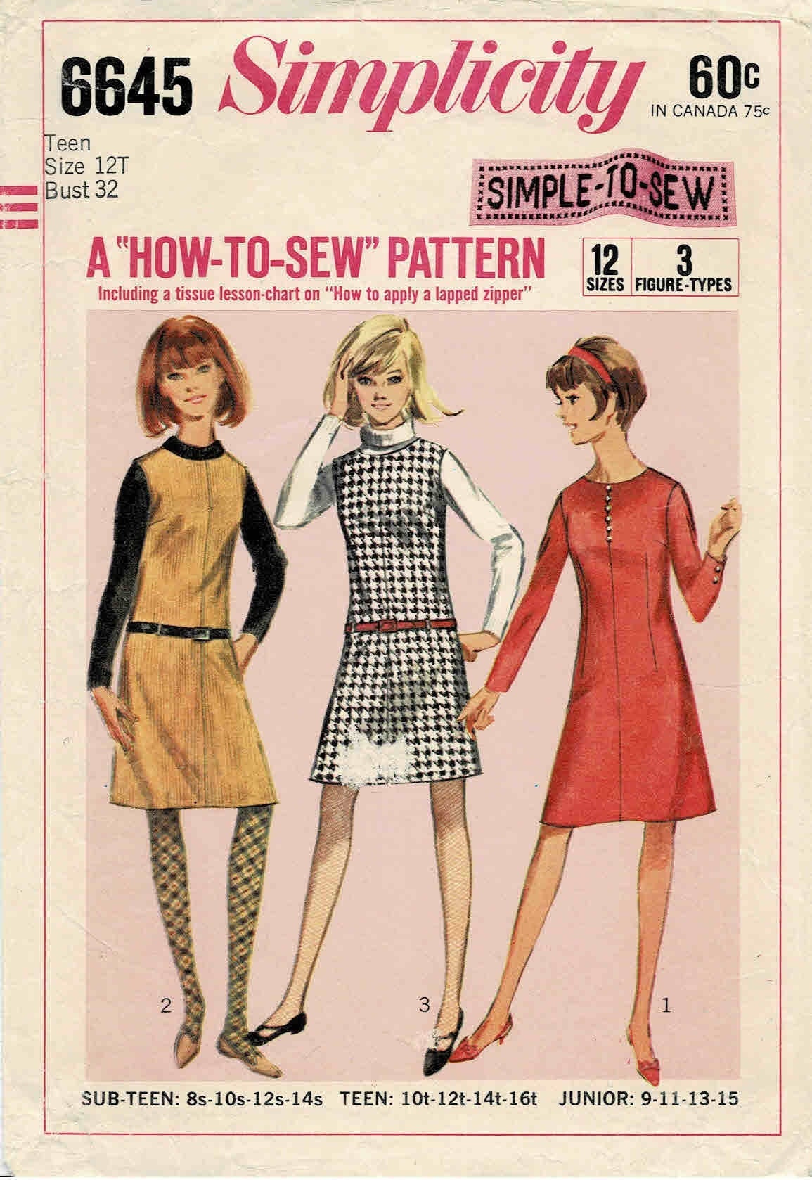 1960s fashion for teenage girls