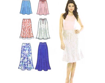 Misses Skirt in Three Lengths Simplicity 3794 Sewing Pattern Size 6 - 8 - 10 - 12 UNCUT