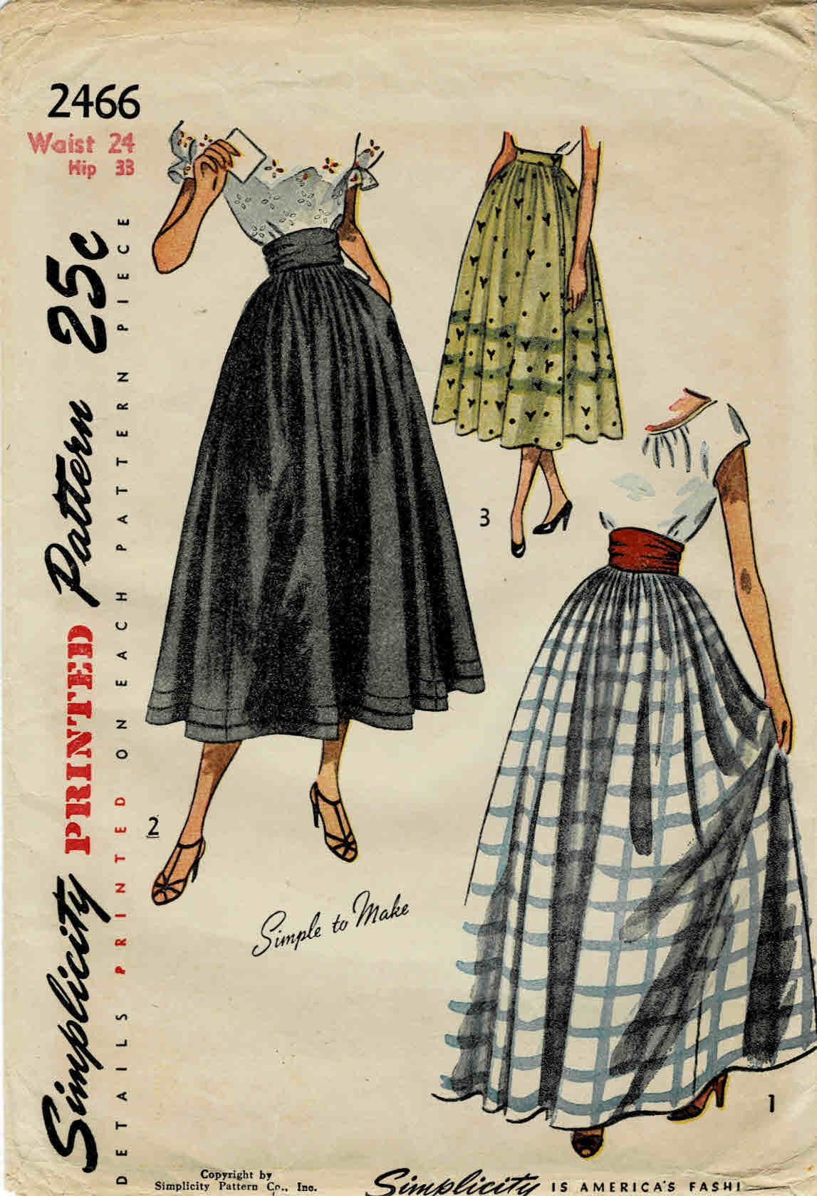 My Favorite Patterns for Dressing　アンティーク V2044 | Vogue Patterns Misses' Dress with Sleeve and Length