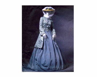 Misses Civil War Era Coat Skirt Shawl Costume McCalls 4697 Sewing Pattern Size 6 - 8 - 10 - 12 OR Size 14 - 16 - 18 - 20 UNCUT